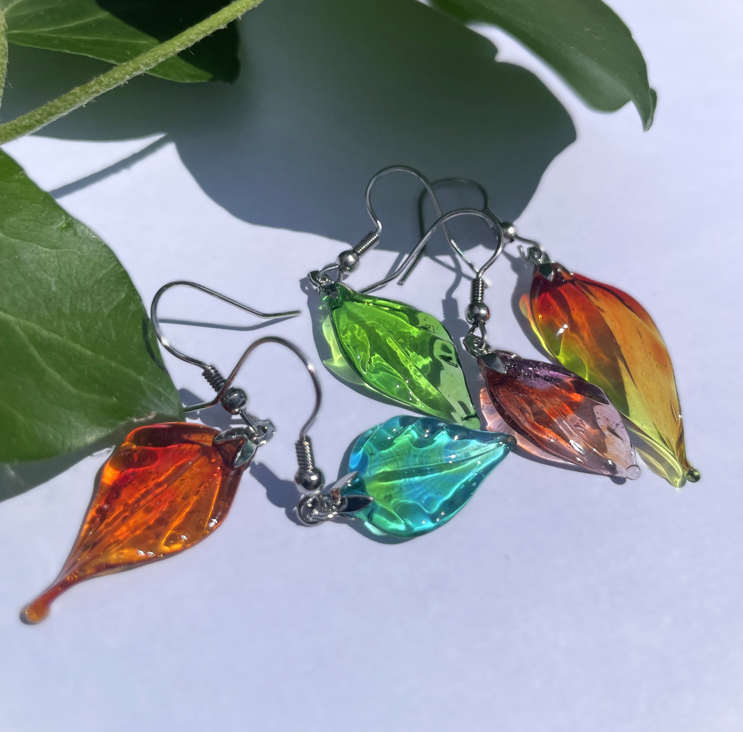 Glass Leaf Collection